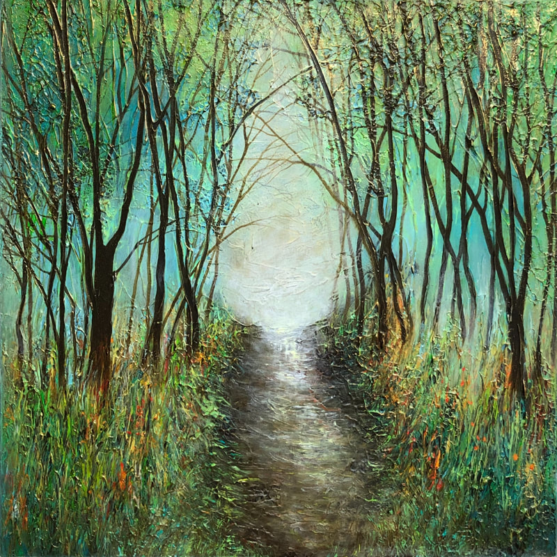 Woodland Path by Jo Starkey